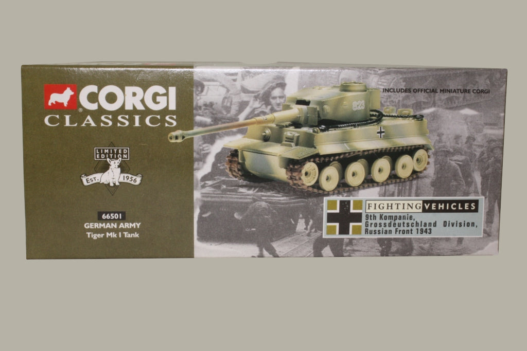 CORGI TIGER MK1 TANK 9TH RUSSIAN FRONT 1943